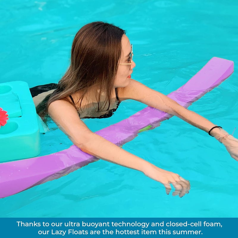 Vos Liberty Foam Pool Wavy Noodle, Premium & Big, Super Soft Pool Noodle for Swimming and Floating, Pool Floats, Lake Floats for Adults & Kids - Image 4
